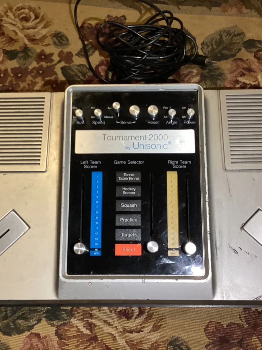 Unisonic Tournament 2000 Game Console Only UNTESTED NO power cord or Accessories
